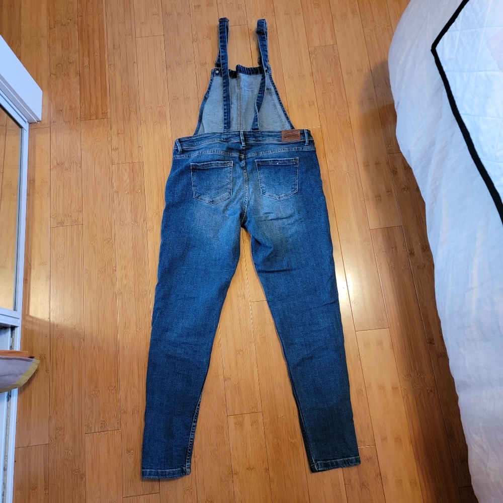 Superdry Patchwork Overalls Size Large - image 5